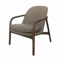 Кресло Aleman коричневого цвета