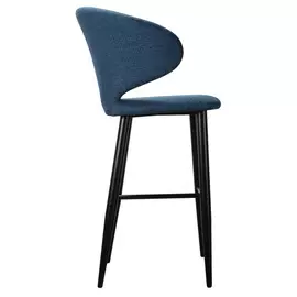 Кресло барное Askold сканди блю арт синего цвета
