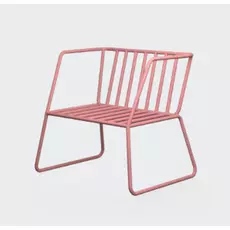 Кресло Bauhaus by Varya Schuka розового цвета