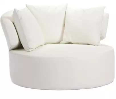 Кресло Beverly белого цвета