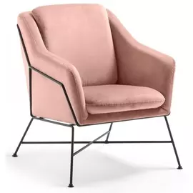 Кресло Brida розового цвета
