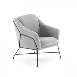 Кресло Brida светло-серого цвета