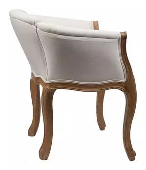 Кресло "Cabriole Elizabeth" кремовое полиэстер