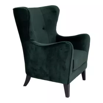 Кресло Campo темно-зеленого цвета