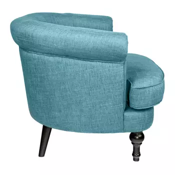 Кресло Charlotte Bronte голубого цвета