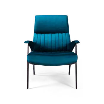 Кресло Chorio синего цвета