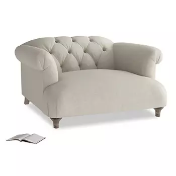 Кресло Dixie Love серого цвета