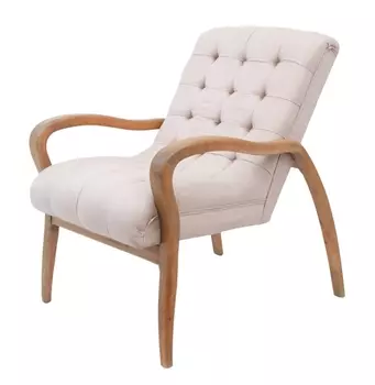 Кресло Elisio бежевого цвета