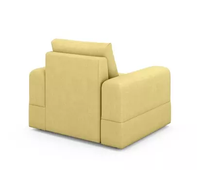 Кресло Elke желтого цвета