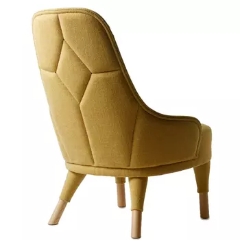 Кресло Emma желтого цвета