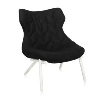 Кресло Foliage черного цвета