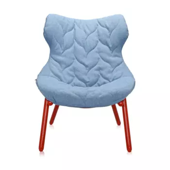 Кресло Foliage голубого цвета