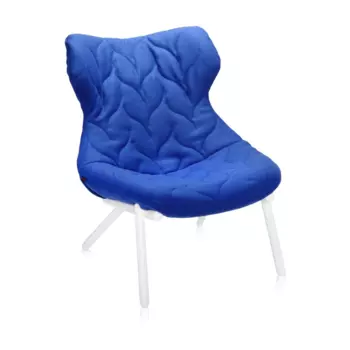 Кресло Foliage синего цвета