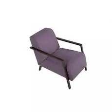 Кресло Foxi пурпурного цвета