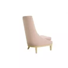 Кресло Ginevra розового цвета