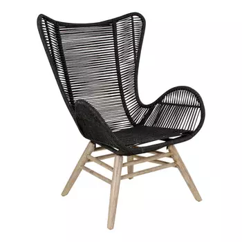 Кресло Helsinki черного цвета