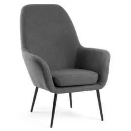 Кресло Julia Grup Valeria темно-серого цвета