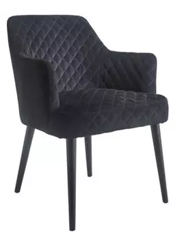 Кресло Kirk черного цвета