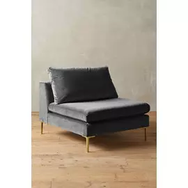 Кресло Kona серого цвета