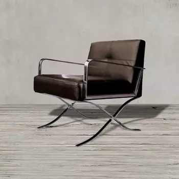 Кресло коричневого цвета