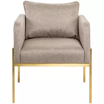 Кресло легато грэй бежевого цвета