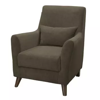 Кресло либерти темно-коричневого цвета