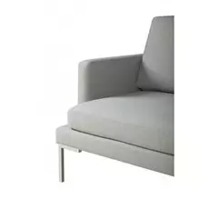 Кресло Ludvig светло-серого цвета