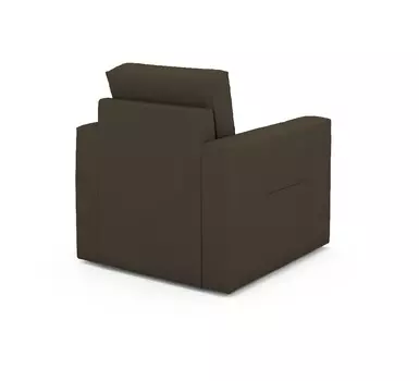 Кресло Macao темно-коричневого цвета