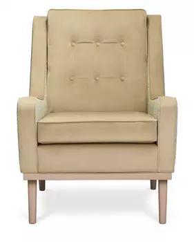 Кресло Mark Golden бежевого цвета