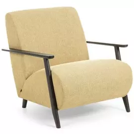 Кресло Marthan горчичного цвета