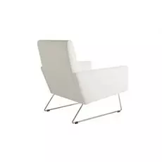 Кресло Max белого цвета