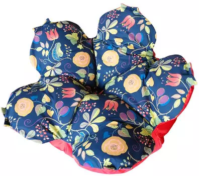 Кресло-мешок цветок l капри ночью