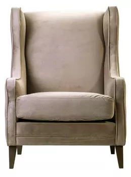 Кресло модерн 1 серебряный дождь