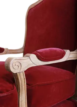 Кресло Nitro бордового цвета