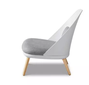 Кресло Noah White белого цвета