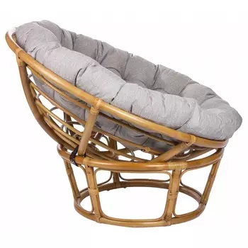 Кресло Papyrus из ротанга с подушкой мед