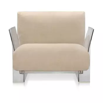 Кресло Pop бежевого цвета