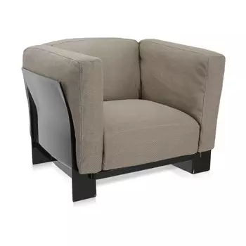 Кресло Pop Duo серого цвета