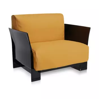 Кресло Pop коричневого цвета