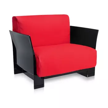 Кресло Pop красного цвета