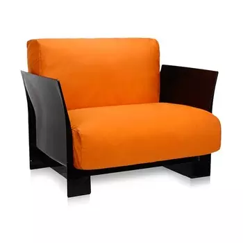 Кресло Pop оранжевого цвета