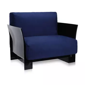 Кресло Pop синего цвета