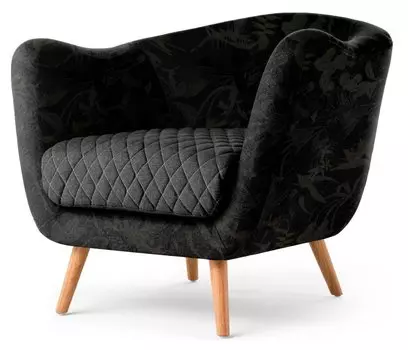 Кресло Revolver черное