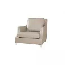 Кресло Rose бежевого цвета