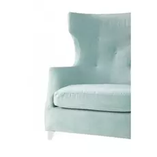 Кресло Rose голубого цвета