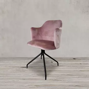 Кресло розового цвета