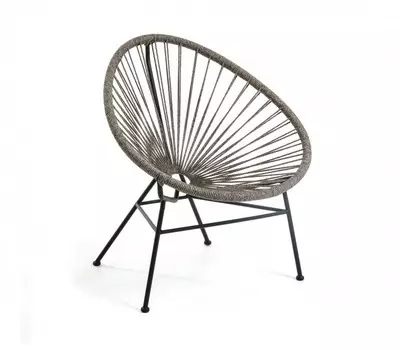 Кресло Samantha темно-серого цвета