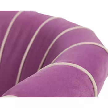 Кресло Shell сиреневого цвета