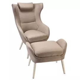 Кресло сканди-2 браун бежевого цвета