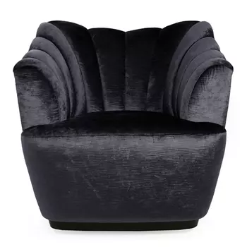 Кресло Sloan черного цвета